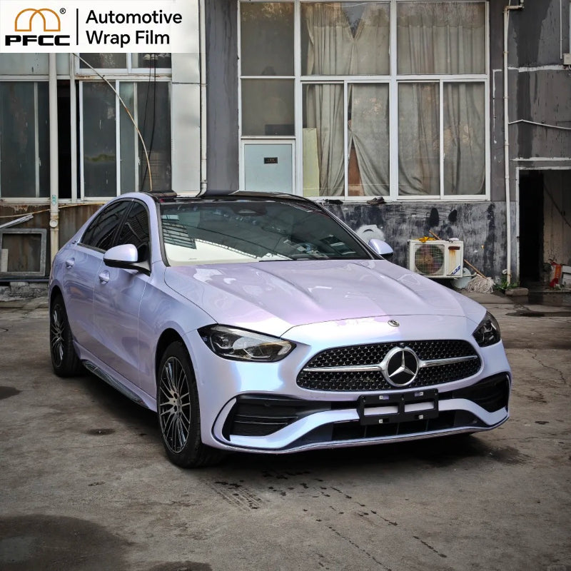 TPU Magic Candy Flip Silver purple