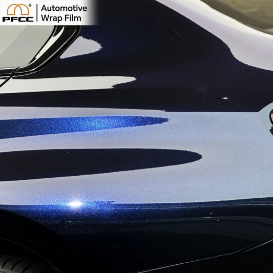 TPU Glitter Blue Diamond