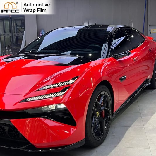 TPU Glossy Crystal Ferrari Red