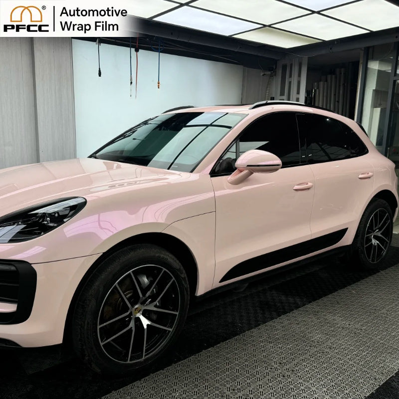 TPU Magic Candy Color Flip Rouge Pink