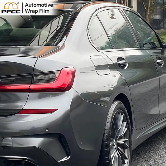 TPU Satin Metallic Glossy Coal Gray