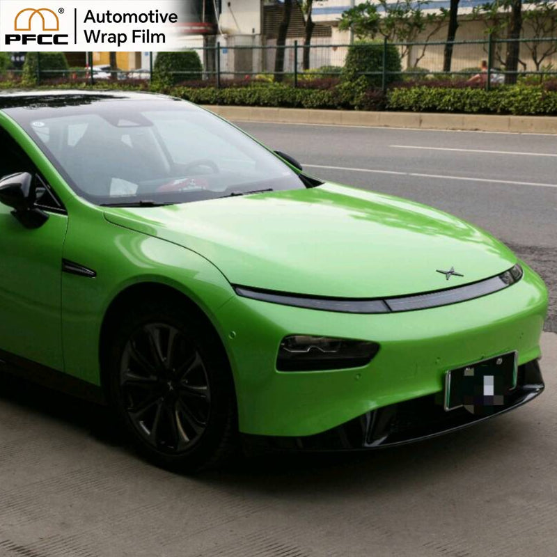 Pearlescent Apple Green-PET (Pantone 15-0543 TCX)