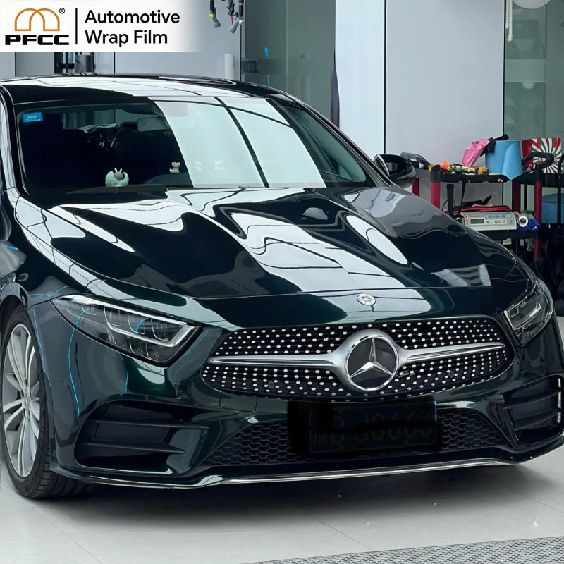 TPU Metallic Glossy Benz Blackish Green