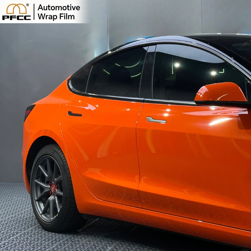 TPU Satin Metallic Glossy Orange