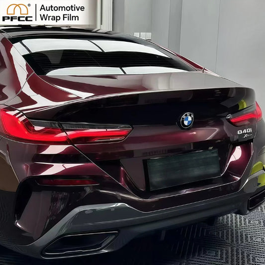 TPU Satin Metallic Glossy Black Rose