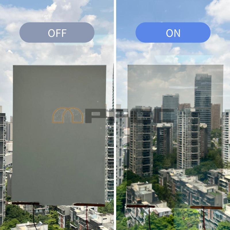 Smart Film PDLC Electronic Smart Tint Glass Sticker ,Switchable adhesive Privacy Film