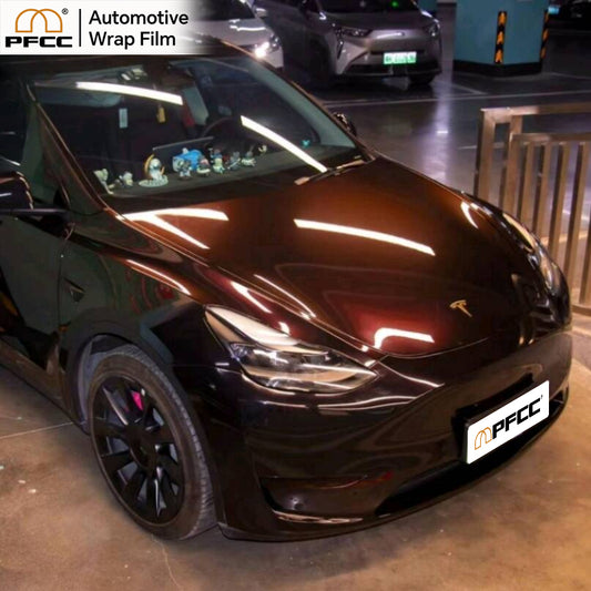 Prismatic Platinum Black-Red-PET