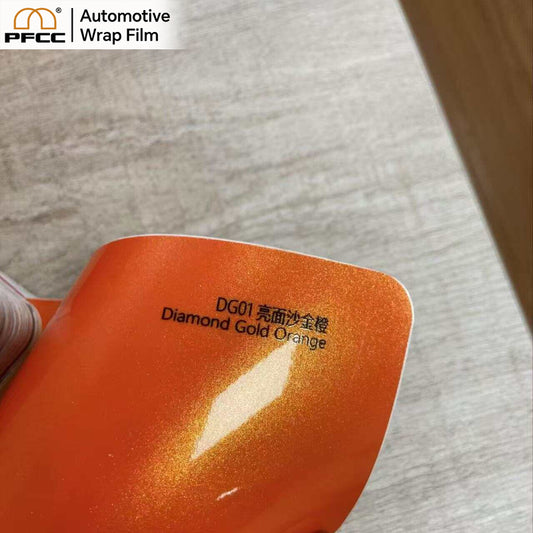 PRISMATIC Sand Gold Orange Glossy-PET