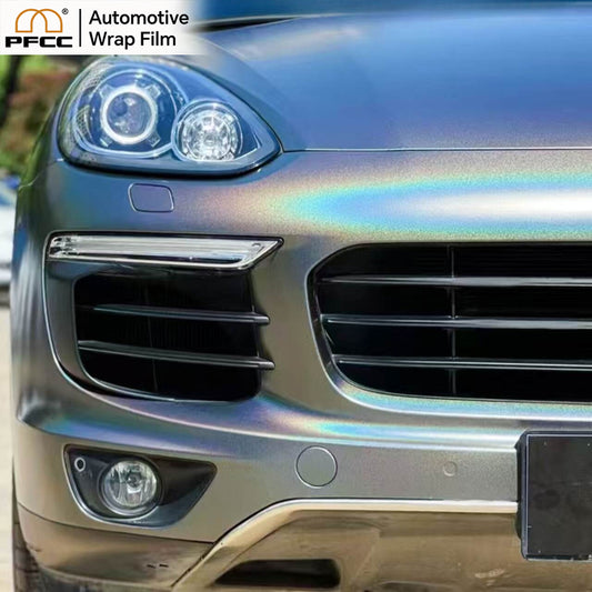 HOLOGRAPHIC Grey Prism Matte-PET