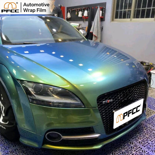 Prismatic Early Spring Green Glossy-PET