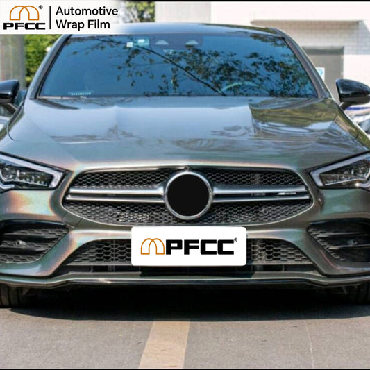 HOLOGRAPHIC Grey Prism Glossy-PET