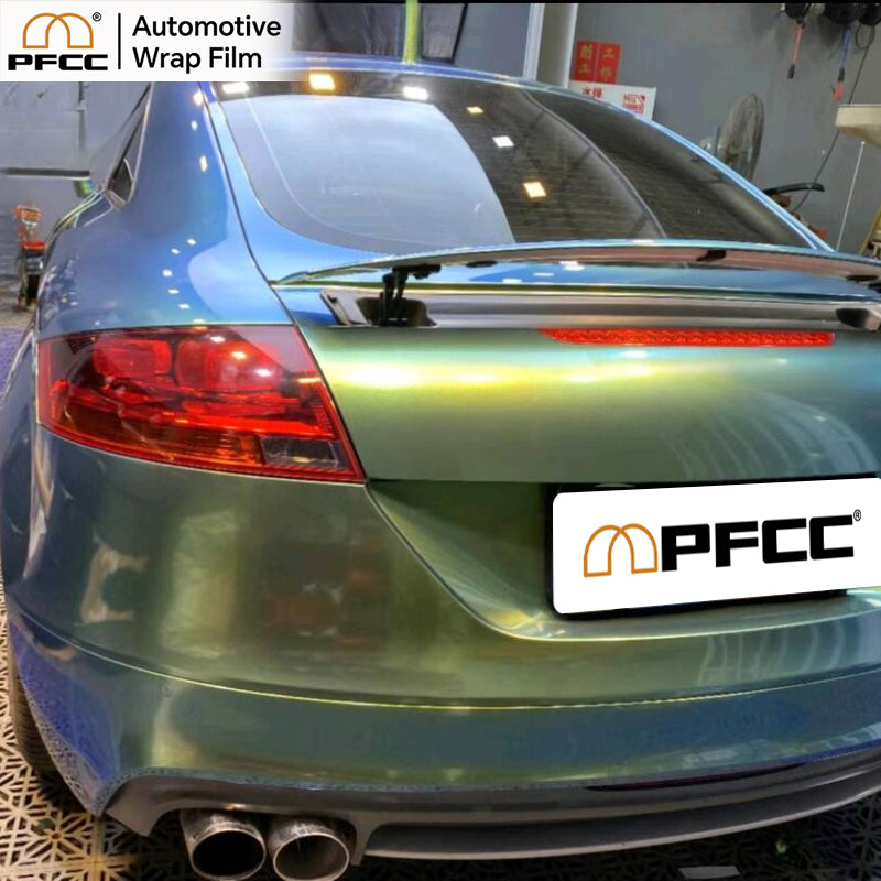 Prismatic Early Spring Green Glossy-PET