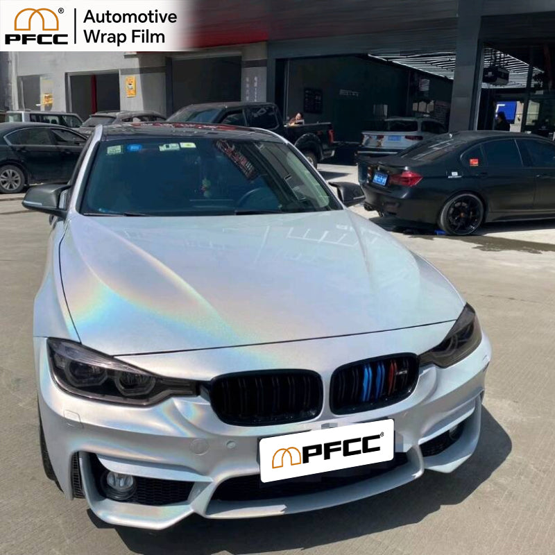 HOLOGRAPHIC Prism White-PET