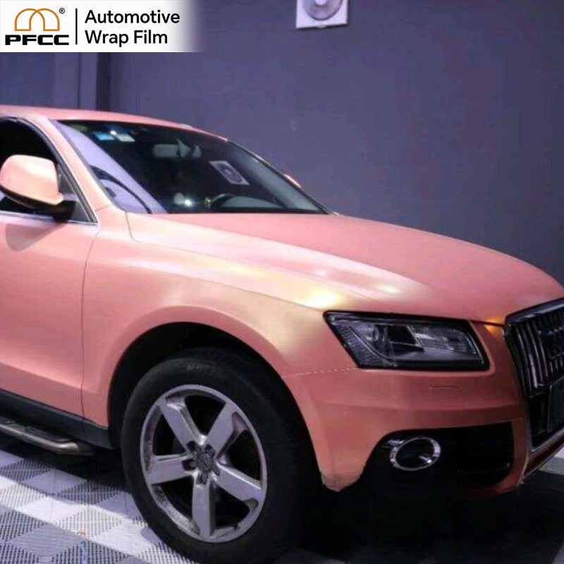 Prismatic Sand Gold Pink Pig Matte-PET