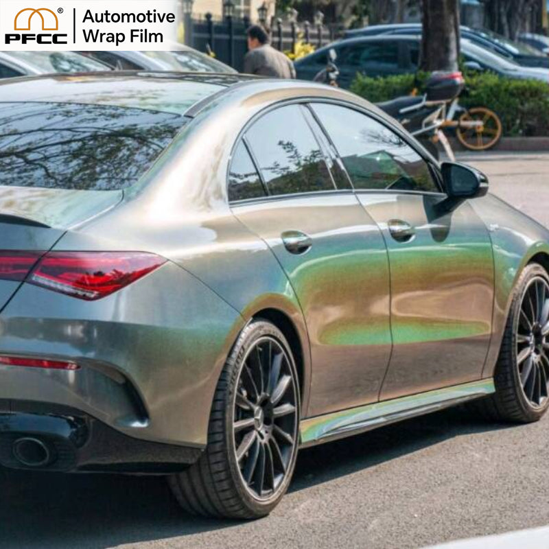 HOLOGRAPHIC Gray Prism Glossy-PET