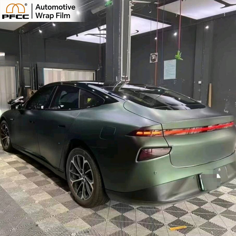 ULTRA MATTE Dark Green Hydrochromic-PET