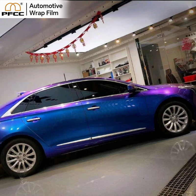 Prismatic Aurora Blue-PET