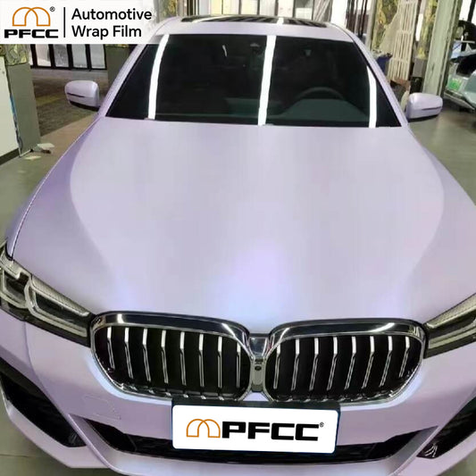 ULTRA MATTE Silver-Purple Shift-PET