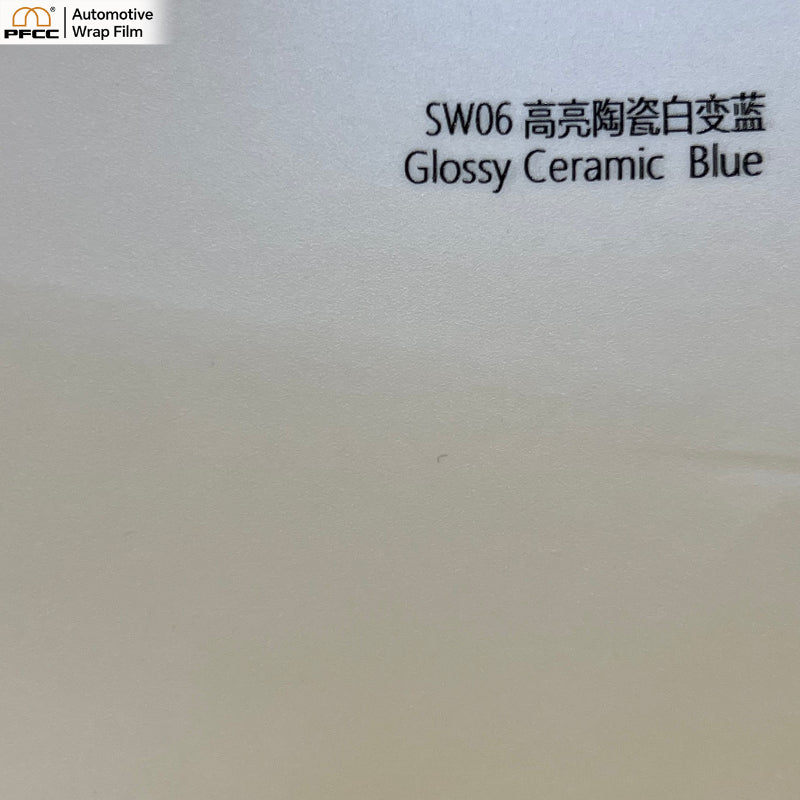 PORCELAIN White-to-Blue	Glossy-PET