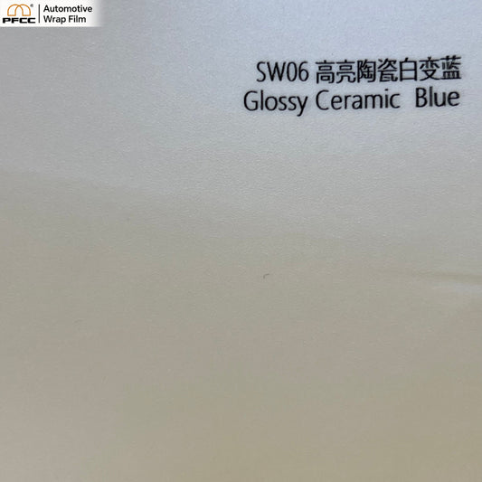 PORCELAIN White-to-Blue	Glossy-PET