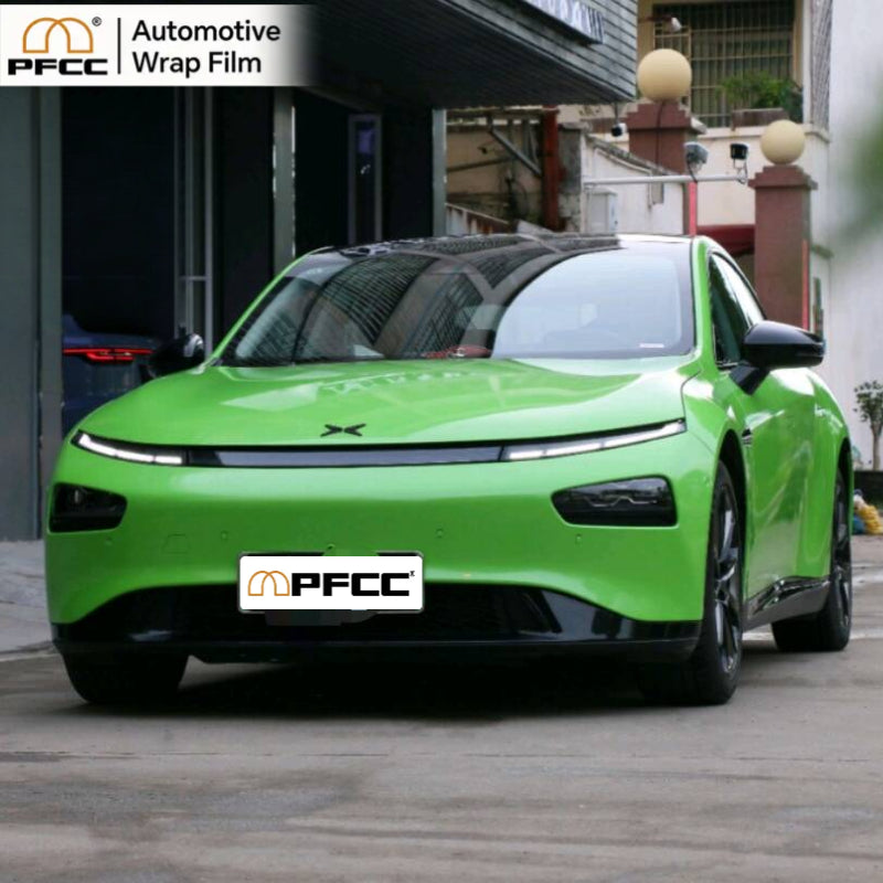 Pearlescent Apple Green-PET (Pantone 15-0543 TCX)