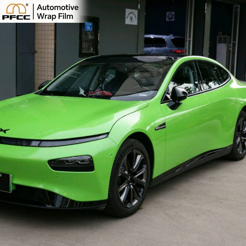 Pearlescent Apple Green-PET (Pantone 15-0543 TCX)
