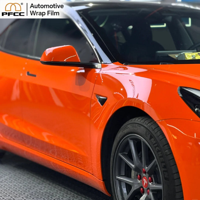 TPU Satin Metallic Glossy Orange