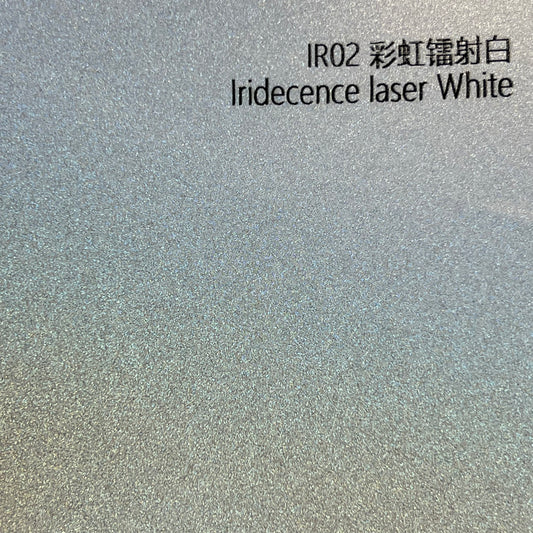 HOLOGRAPHIC Prism White-PET