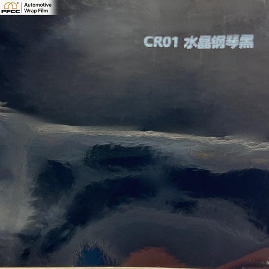 CRYSTALUX Piano Black-PET