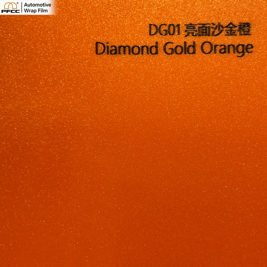 PRISMATIC Sand Gold Orange Glossy-PET