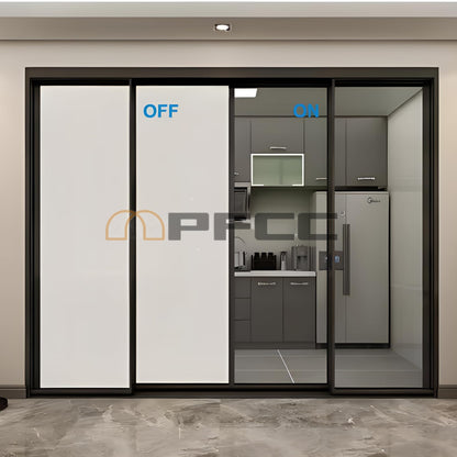 Smart Film PDLC Electronic Smart Tint Glass Sticker,Switchable adhesive Privacy Film 