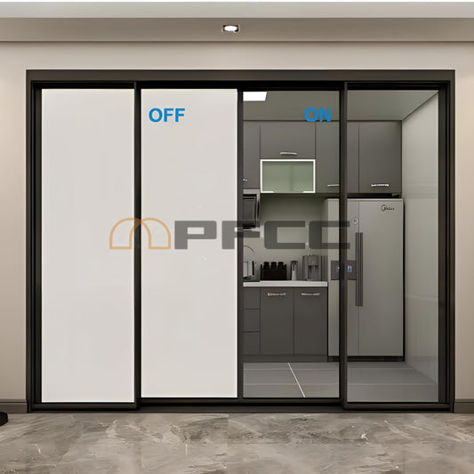 Smart Film PDLC Electronic Smart Tint Glass Sticker ,Switchable adhesive Privacy Film