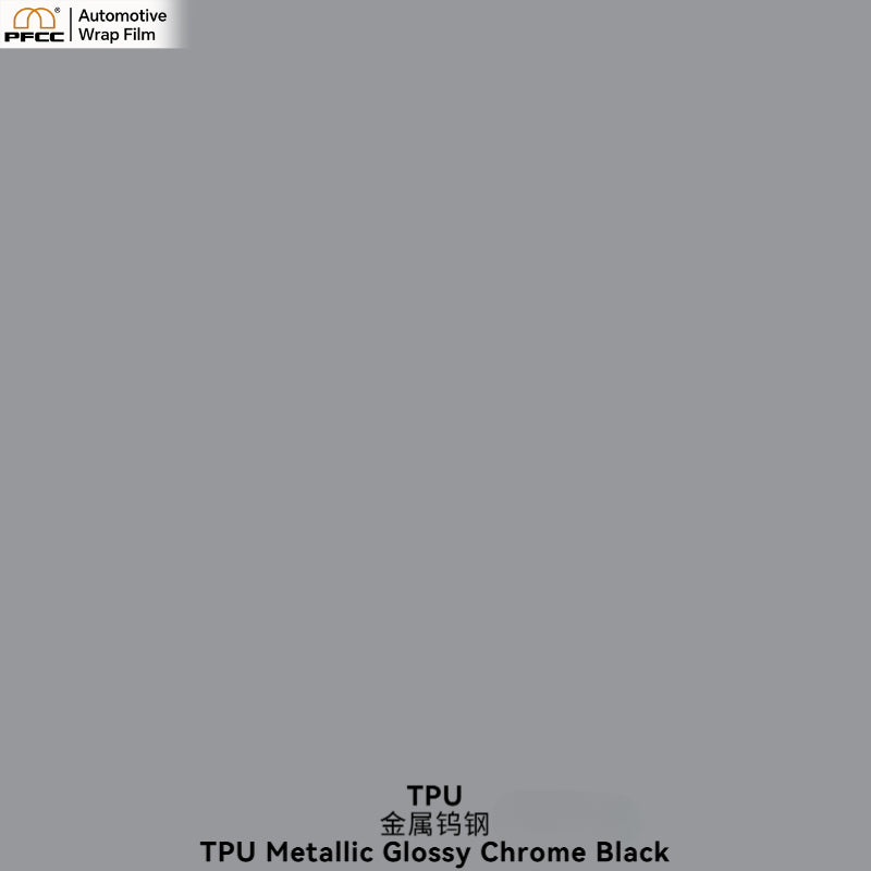 TPU Metallic Glossy Chrome Black