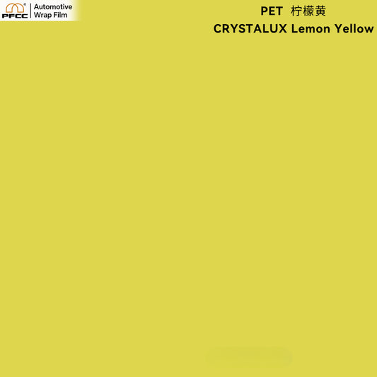 CRYSTALUX Lemon Yellow	-PET