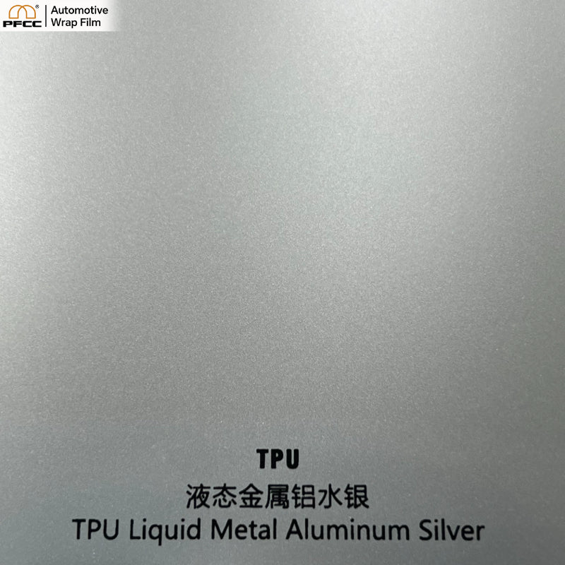 TPU Liquid Metal Aluminum Silver