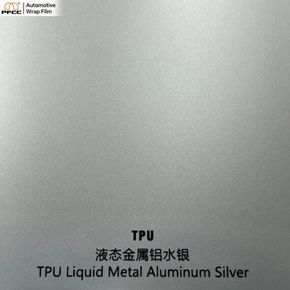 TPU Liquid Metal Aluminum Silver