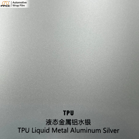 TPU Liquid Metal Aluminum Silver