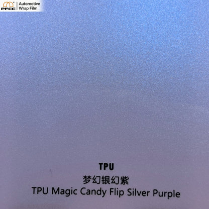 TPU Magic Candy Flip Silver purple