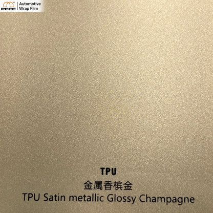 TPU Satin metallic Glossy Champagne