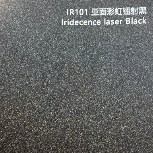 HOLOGRAPHIC Black Prism Matte-PET