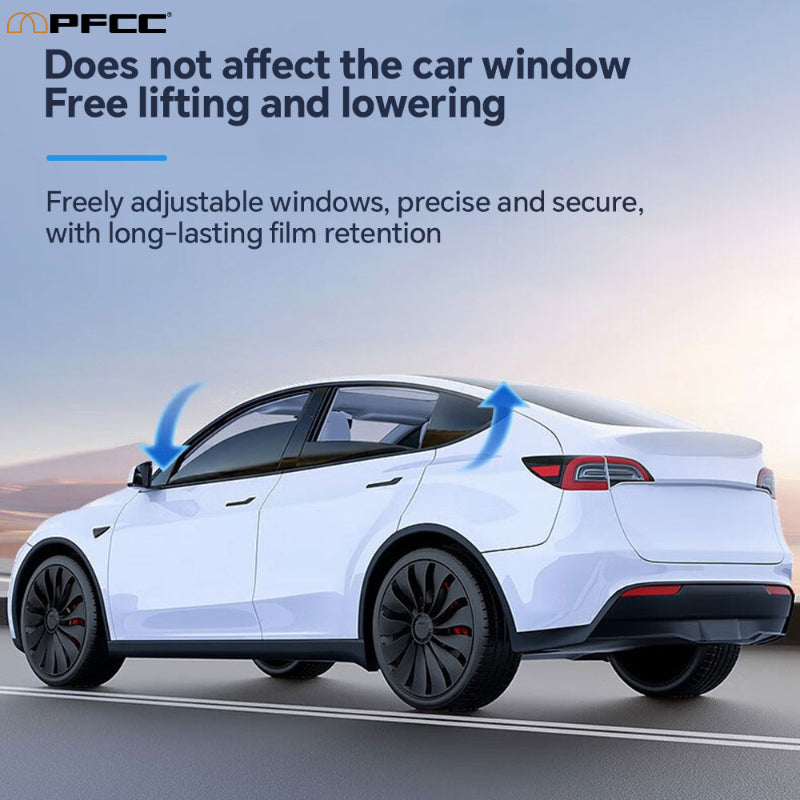 Premium Double Silver Window Tint, Reduces Glare and UV Rays	