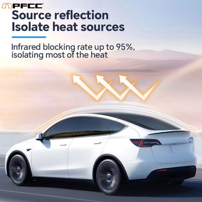 Advanced Double Silver Automotive Film for Cooler Car Interiors