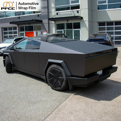 Premium TPU gray wrap showing reflective finish