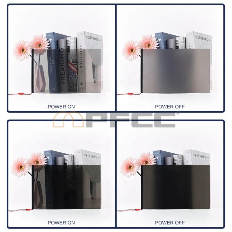 Smart Film PDLC Electronic Smart Tint Glass Sticker,Switchable adhesive Privacy Film 