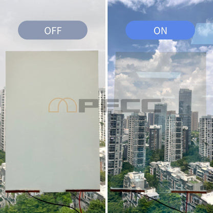 Smart Film PDLC Electronic Smart Tint Glass Sticker,Switchable adhesive Privacy Film 