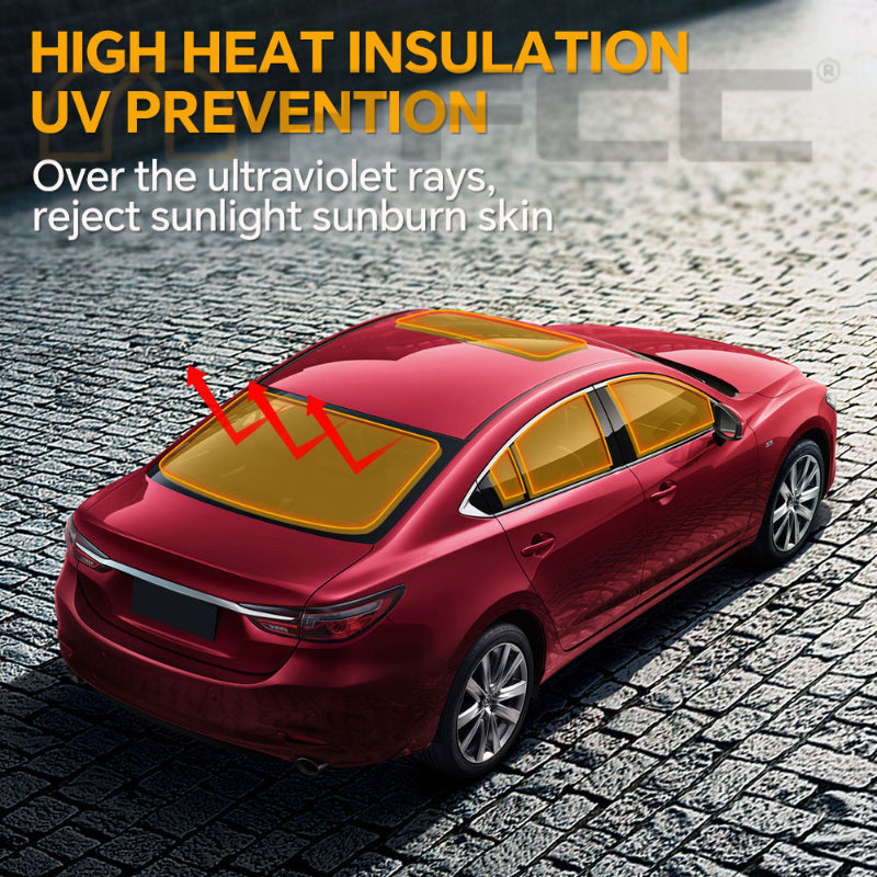 Ceramic High Heat Rejection Film for Comfortable Rides