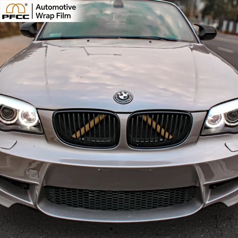 Glossy Champagne Gold TPU wrap showing elegant luxury shine