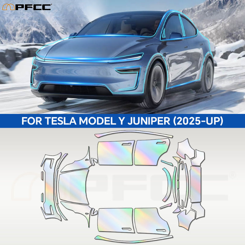 2025 2026 Tesla Model Y Juniper PPF Kit – Precut Paint Protection Film Clear Bra