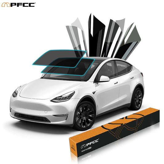 Premium double silver window film with high heat rejection and glare reduction