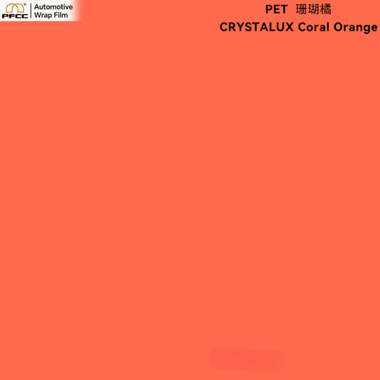 CRYSTALUX Coral Orange-PET